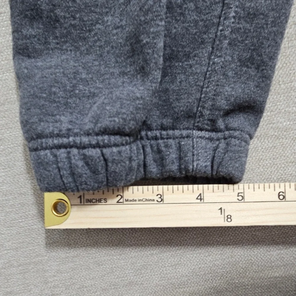 Duluth Trading Co Jogger Sweatpants‎ M x 32 Gray Logo Fleece Lined 44209